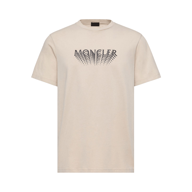 Moncler Short-Sleeve T-Shirt "Light Beige"