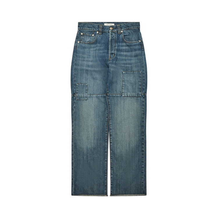 Wales Bonner Chance Denim "Patched Blue Vintage Wash"