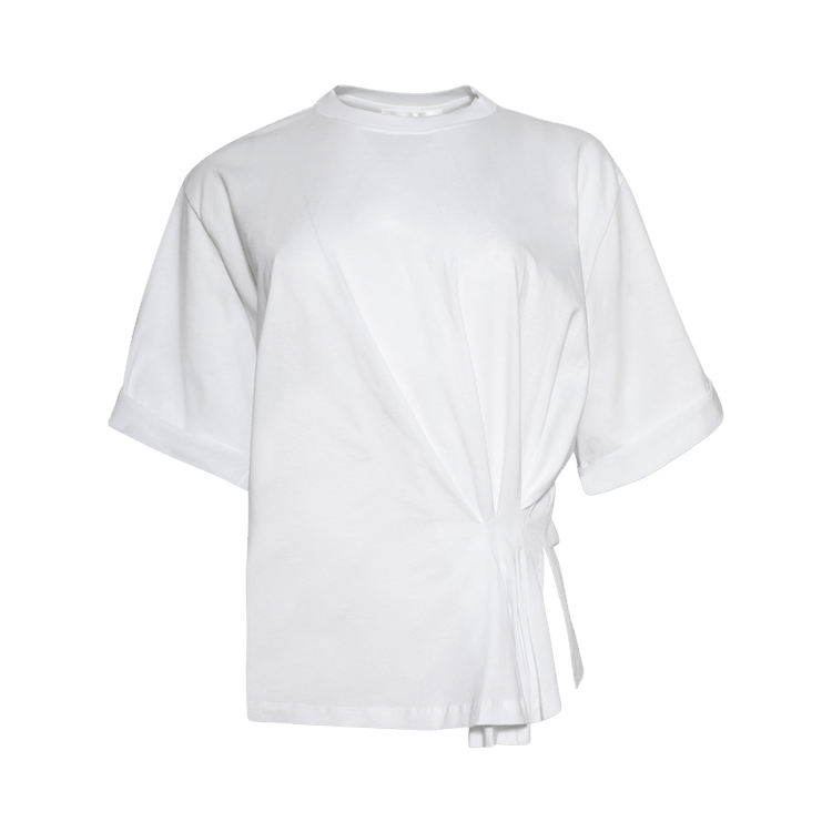 Victoria Beckham Gather Detail Tee "White"