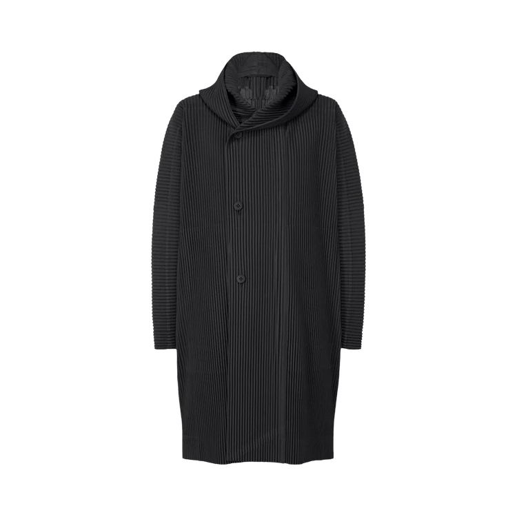 Homme Plissé Issey Miyake Coat "Black"