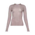 Miu Miu Silk V Neck Sweater "Begonia"