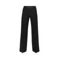 032C Straight Leg Suit Trousers "Black"