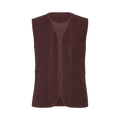 Homme Plissé Issey Miyake Vest "Wine Purple"