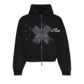 RIVINGTON roi Rebis Bad Eyes CVA Zip Hoodie "Heiro Black"