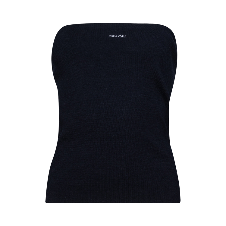 Miu Miu Canotta Top "Bleu"
