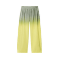 Alexander Wang Reflective Mid-Rise Track Pant "Silver/Yellow"