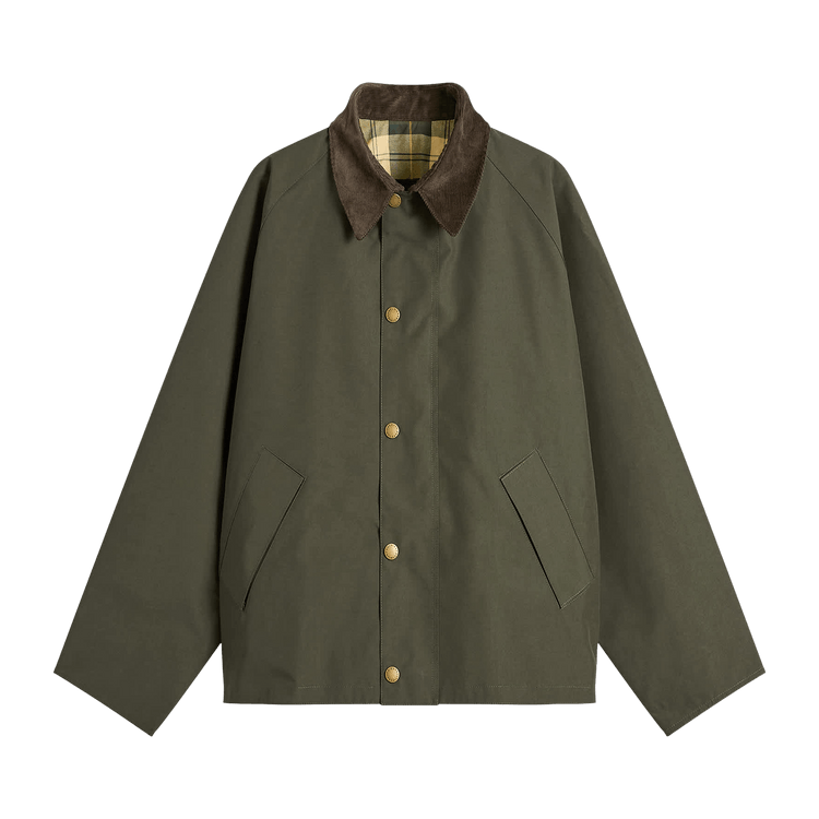 Barbour Reversible Transporter Casual Jacket "Sage/Ancient"