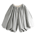 Tao Comme des Garçons Gathered Bloom Pants "Top Grey"