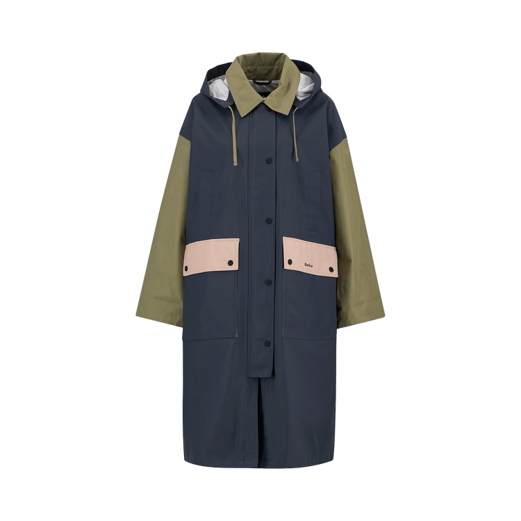 Barbour Blearigg Showerproof Jacket "Dusk Grey/Gardenia/Bleached Olive/Lilac Ash"