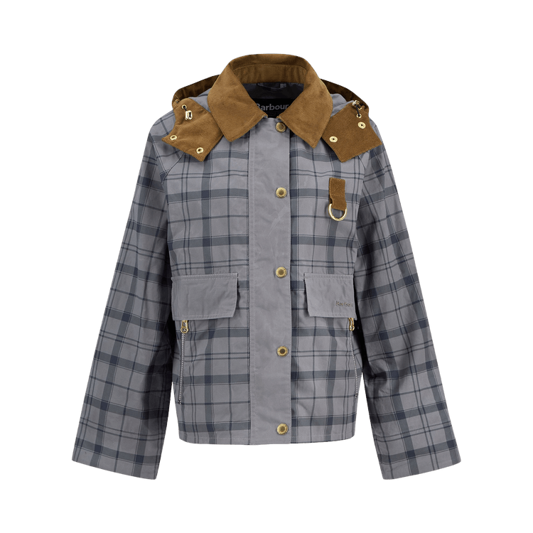 Barbour Carnforth Casual Jacket "Grey Tartan"