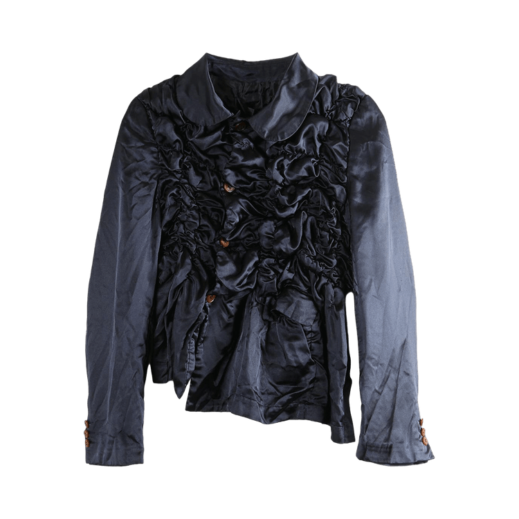 Comme des Garçons Draped Jacket "Navy"