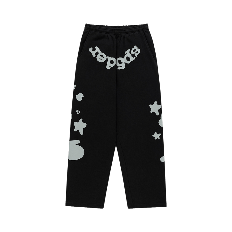 Sp5der Reflective Beluga Sweatpant "Black"