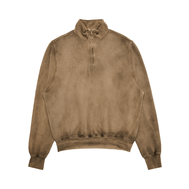 Les Tien Heavyweight Half Zip Yacht Pullover "Roebuck Oil"