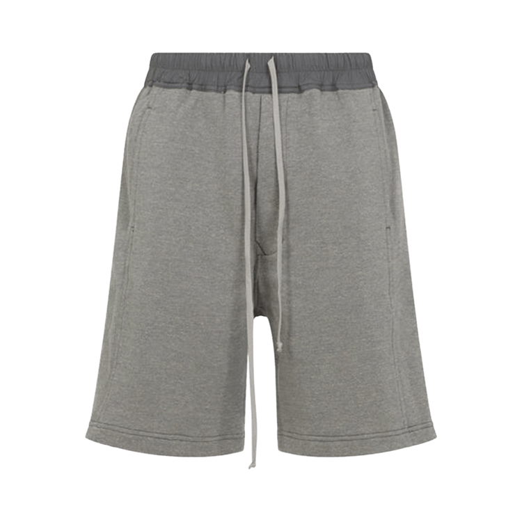 Rick Owens DRKSHDW Wide Pusher Shorts "Grey Melange"