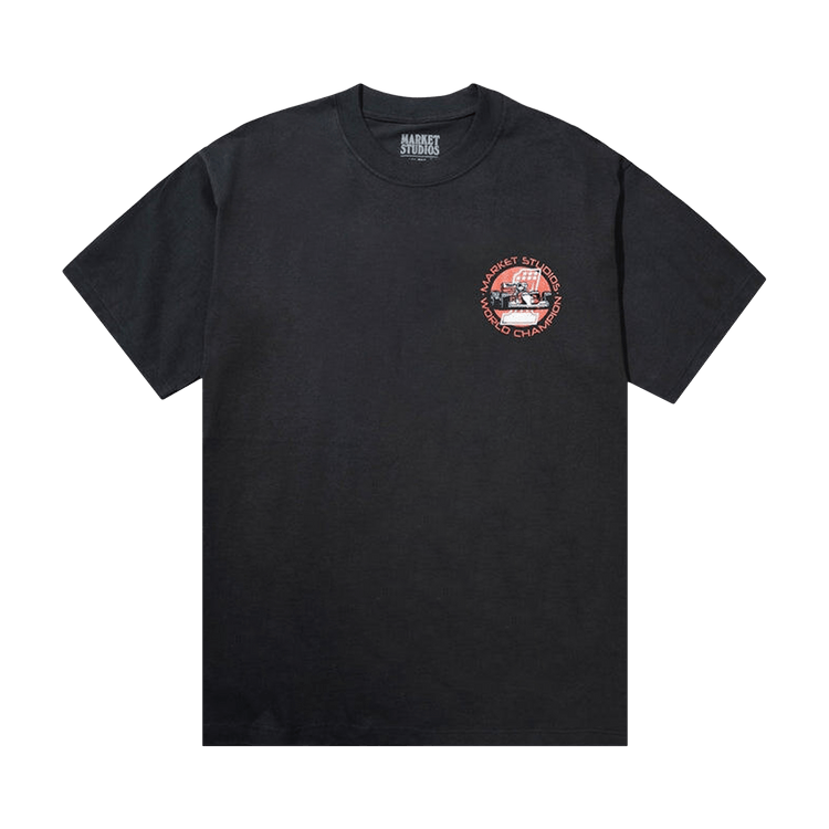 Market Have A Nice Race T-Shirt "Washed Black"