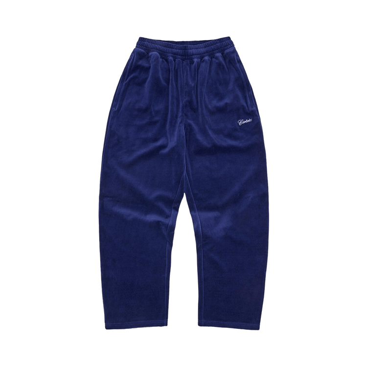 Corteiz Pista Velour Track Pant "Navy"