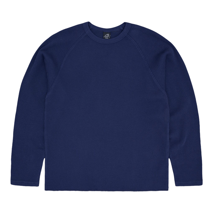 Corteiz Wings Waffle Thermal "Navy"