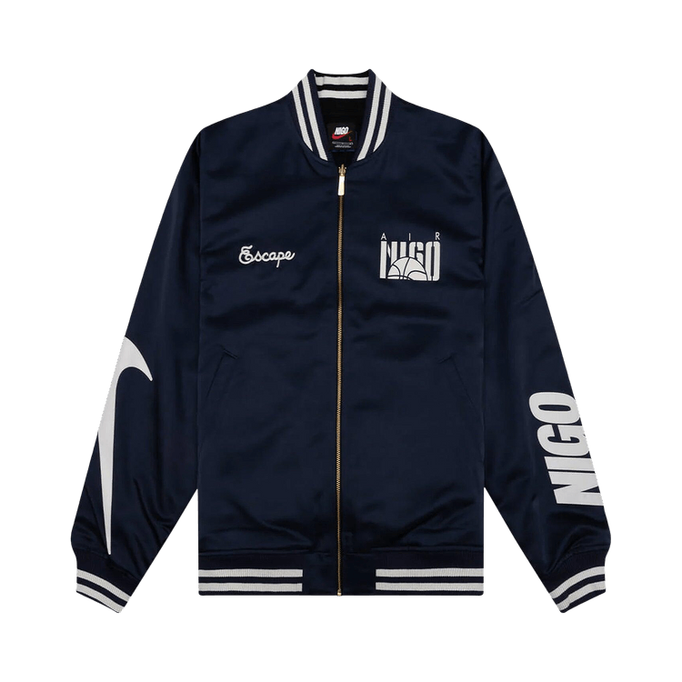 Nike x NIGO Coach Jacket "Midnight Navy/Black"