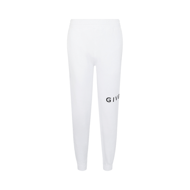 Givenchy Slim-Fit Logo Joggers "White"