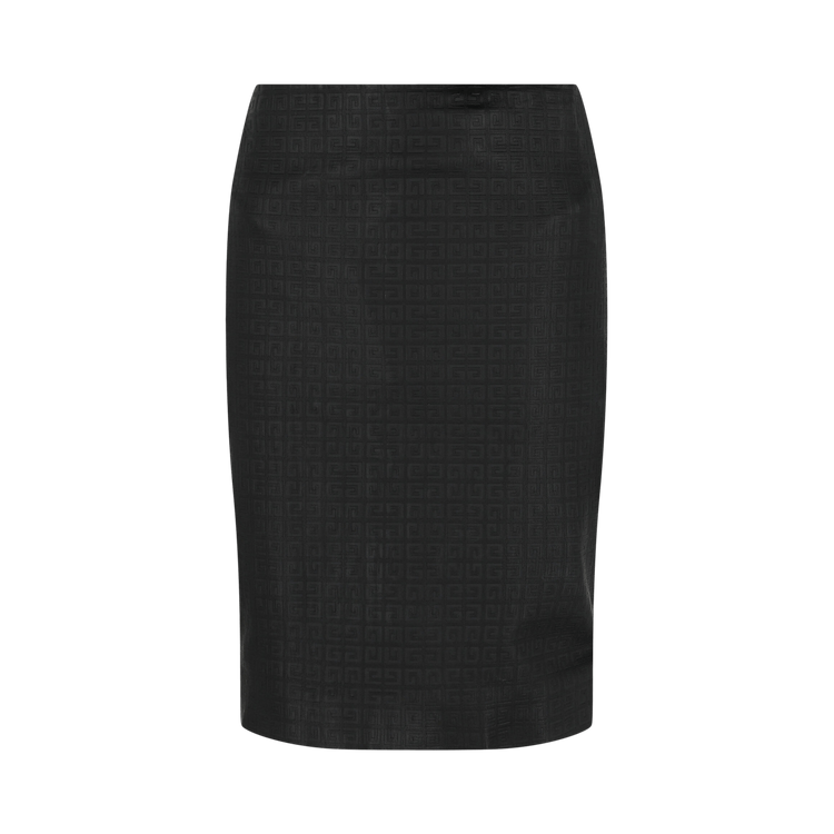 Givenchy Embossed 4G Logo Mini Skirt "Black"