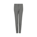 Alexander McQueen Houndstooth Cigarette Trousers "Black/Ivory"