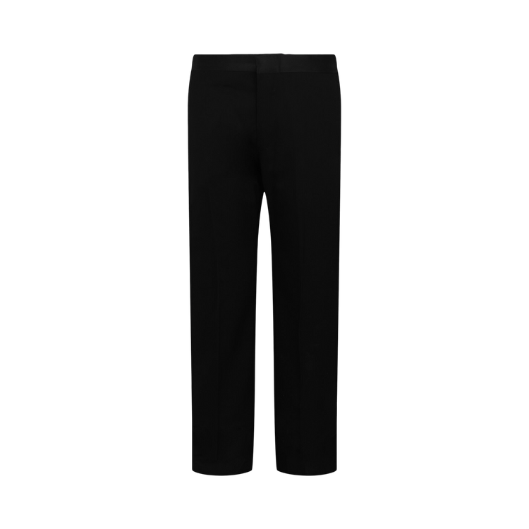 Givenchy Tailored Pants With Satin Piping "Black"