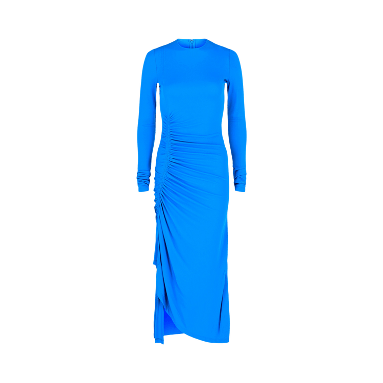 Givenchy Ruched Maxi Dress "Aquamarine"