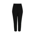 Alexander McQueen High-Rise Cigarette Pants "Black"