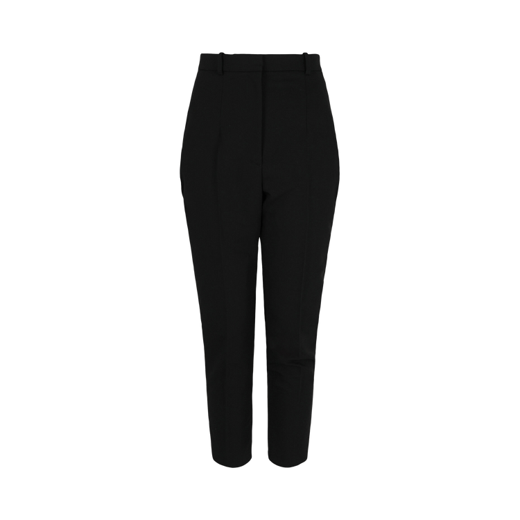 Alexander McQueen High-Rise Cigarette Pants "Black"