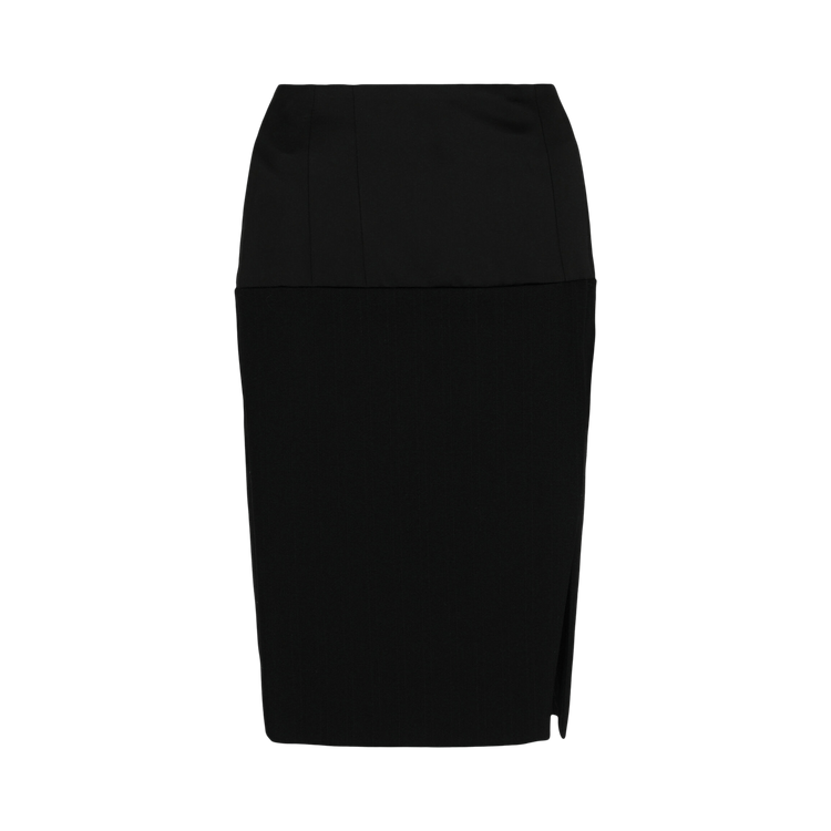 Givenchy Wool Blend Mini Skirt "Black"