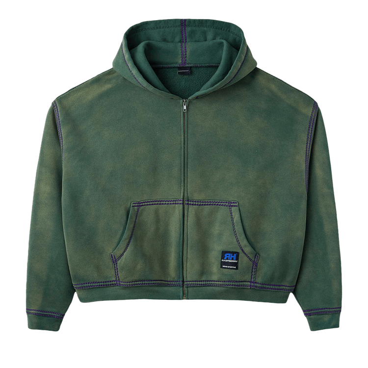 GV Gallery Skunk Zip Up "Green/Purple"