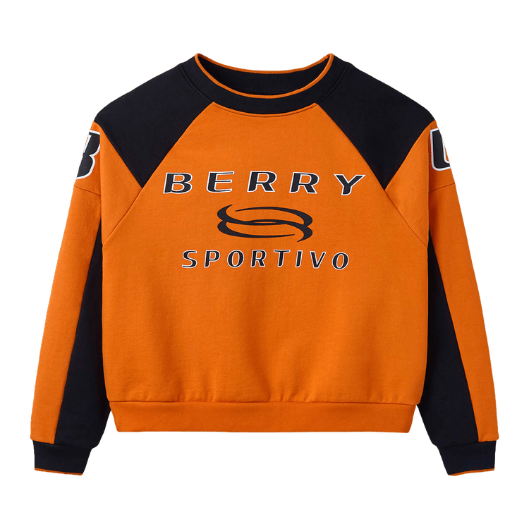 GV Gallery Sportivo Crewneck "Orange/Black"