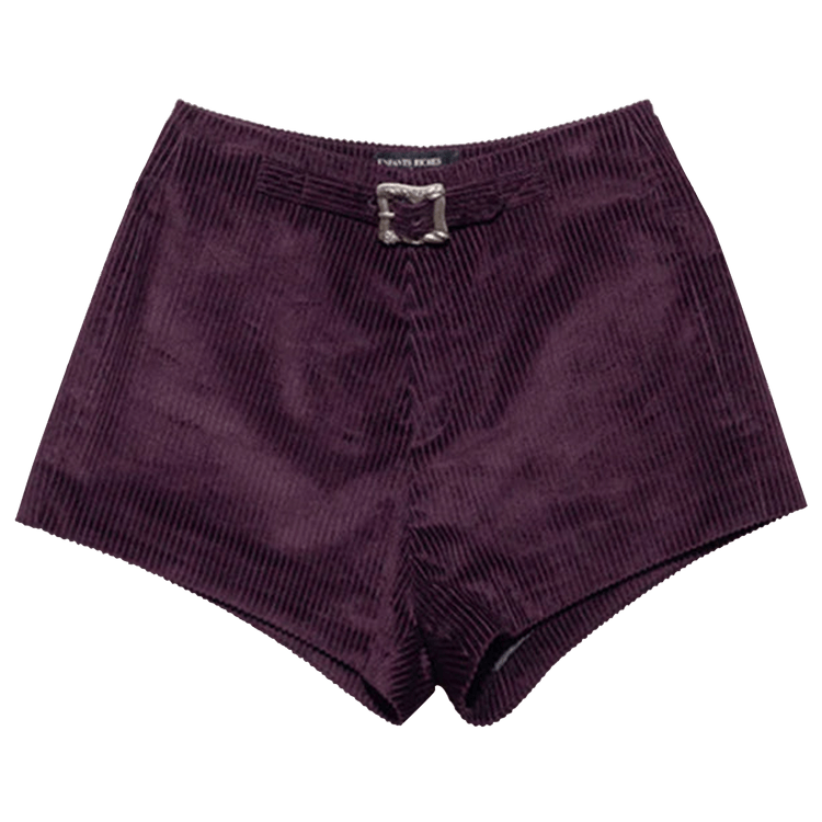 Enfants Riches Déprimés Tripping Light Shorts "Plum Corduroy"