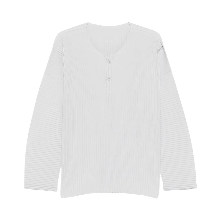 Homme Plissé Issey Miyake Monthly Colors February T-Shirt "Manarola Blue Grey"