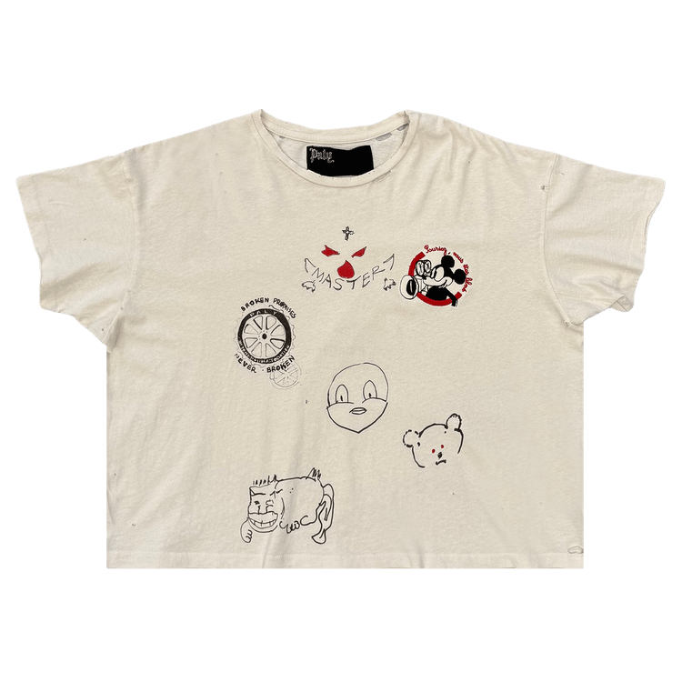 Paly Hollywood Signature Tee "Vintage Cream"
