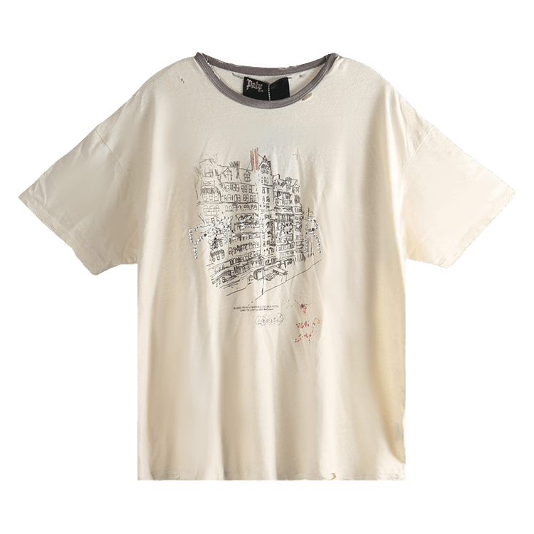 Paly Hollywood Chelseay Hotel Tee "Vintage Cream"