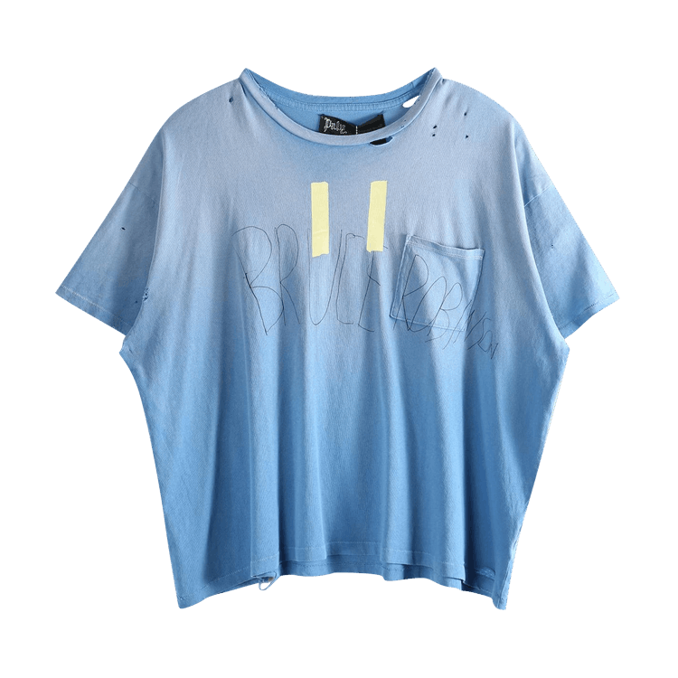 Paly Hollywood Bruce Pocket Tee "Light Blue"