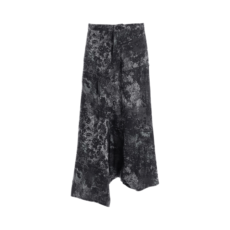 Y"s O-Asymmetry with Gusset Pants "Green'