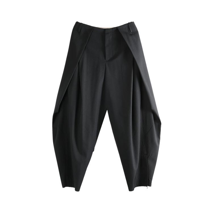 Ader Error Elegant Wide-Leg Pants "Noir"
