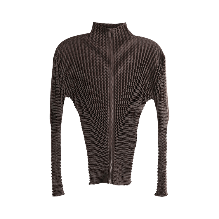 Issey Miyake Spongy Jacket "Dark Brown"