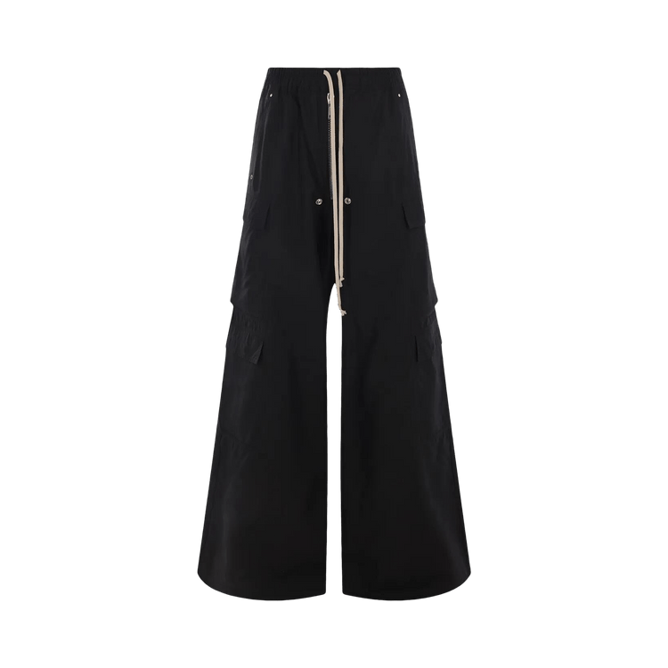 Rick Owens DRKSHDW Double Cargo Jumbo Belas Pantaloni "Black"