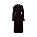 The Row Kendra Coat "Chestnut Brown"