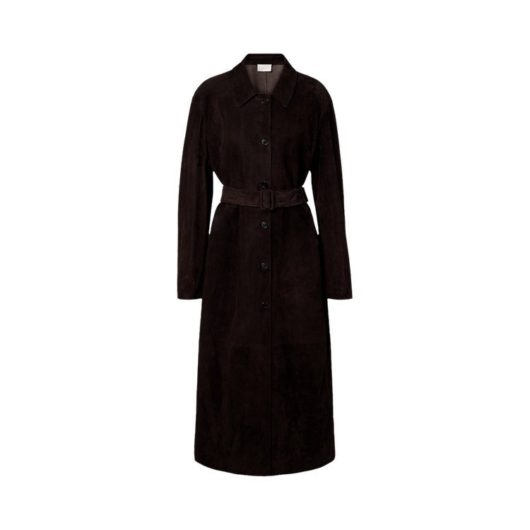 The Row Kendra Coat "Chestnut Brown"