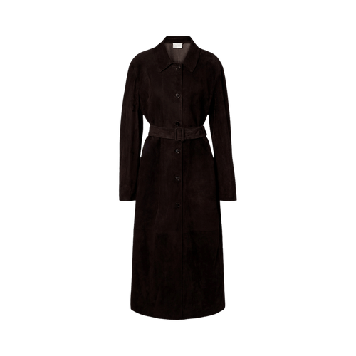 The Row Kendra Coat "Chestnut Brown"