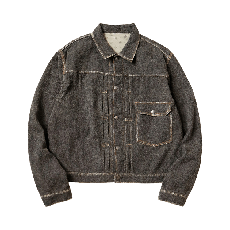 Kapital Will Aging-Wool 1st Jacket "Charcoal"
