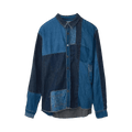 Kapital Cotton x Linen IDG Katmandu Shirt "Indigo"
