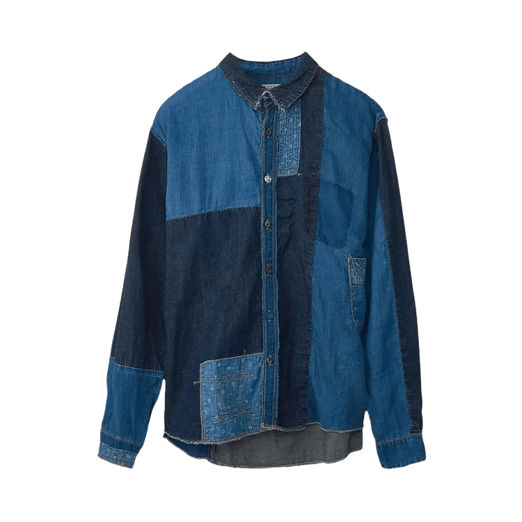 Kapital Cotton x Linen IDG Katmandu Shirt "Indigo"