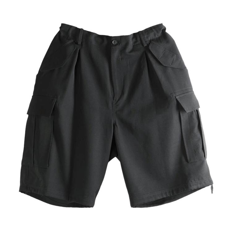 Yohji Yamamoto Side Pocket Short Pants "Black"