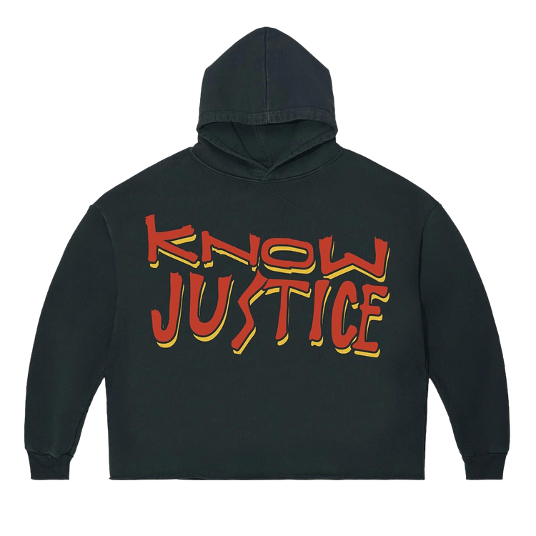 Barriers Know Justice Know Peace Hoodie "Black"