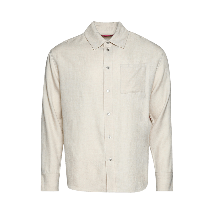 The Elder Statesman Pashimina Pocket Shirt "Moth"